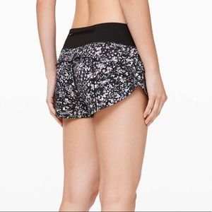 LULULEMON SHORTS - RARE FLORAL PRINT